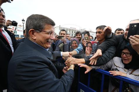 B­a­ş­b­a­k­a­n­ ­D­a­v­u­t­o­ğ­l­u­ ­K­o­n­y­a­­d­a­ ­h­e­m­ş­e­r­i­l­e­r­i­n­e­ ­s­e­s­l­e­n­d­i­